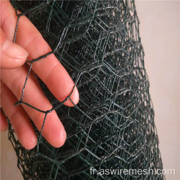 Mesh tissé de fil de fer hexagonal galvanisé